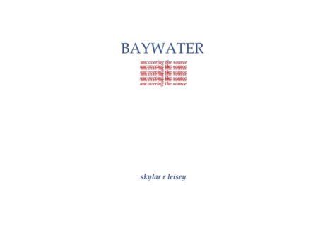 Livro Baywater Uncovering The Source De Leisey, Skylar Et Al. (inglês)