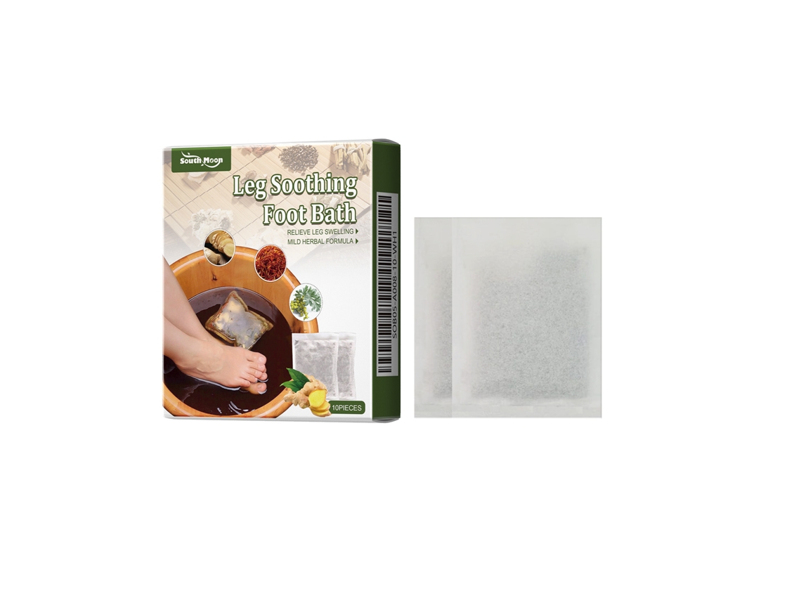 Kit De Banho De Pé Com Gengibre Para Massagem E Relaxamento