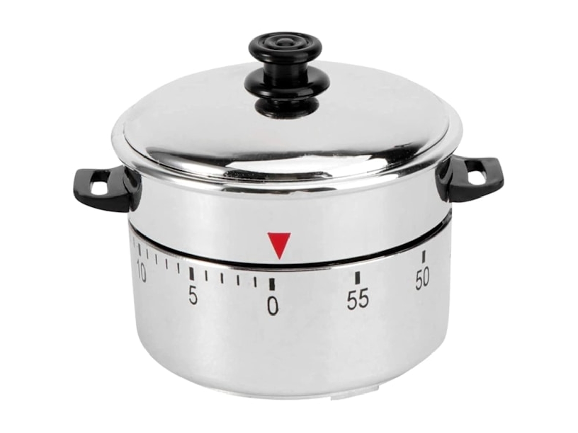 Temporizador Mecânico De Cozinha, Contagem Regressiva De 60 Minutos, Para Cozinhar, Assar E Controlar O Tempo Em Tarefas Domésticas