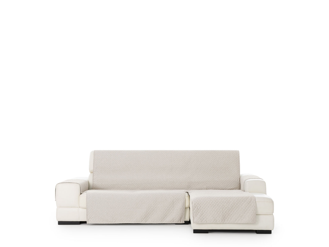 Capa para chaise longue de braço curto direito EYSA SILVER Marrom claro 100 x 110 x 240 cm