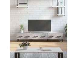 Vidaxl Móvel De Tv 150x36x30 Cm Derivados De Madeira Cinzento Cimento