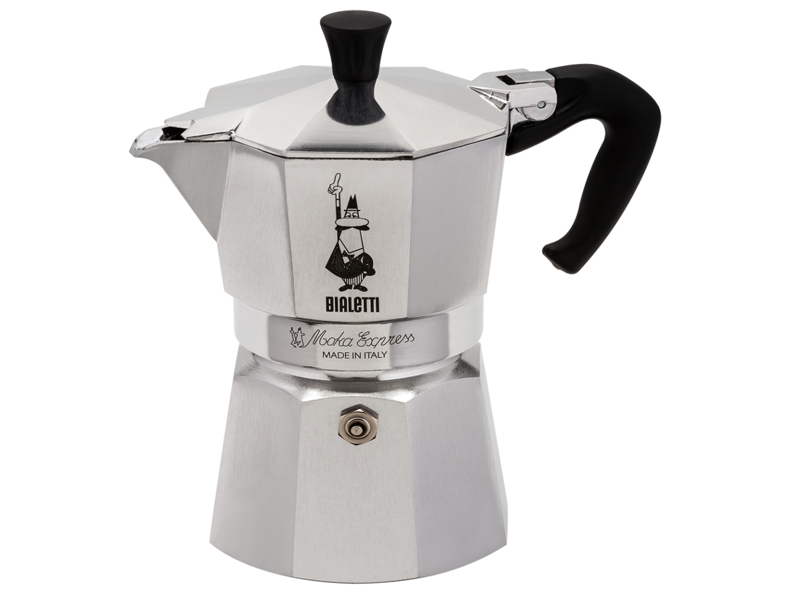 Cafeiteira BIALETTI Moka Express 3 Cafés Inox