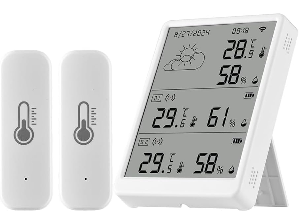 Monitor Inteligente De Temperatura E Umidade Com Wi-fi E Sensor.