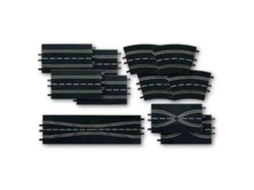 Carrera Evolution Ausbauset (4ger./2spurw./2eng./4kur.)26956 (26956)