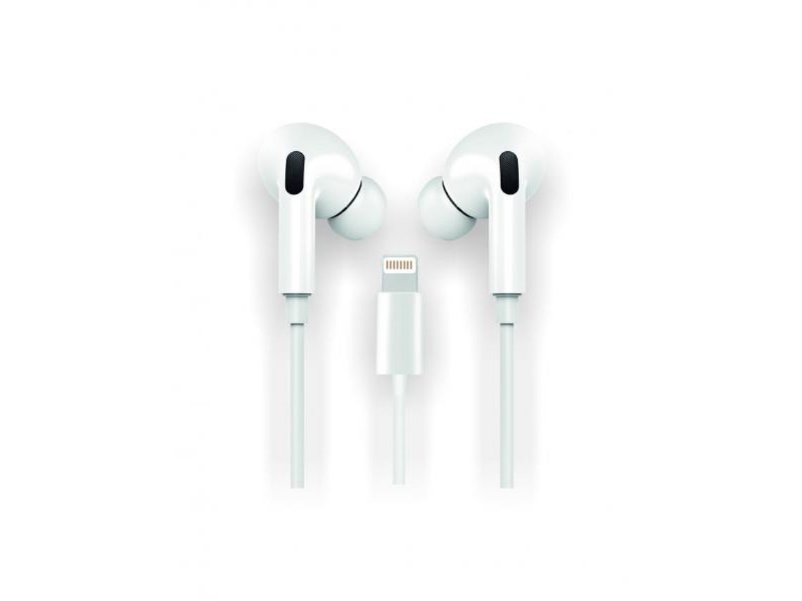 Auriculares Hop Lightning para Apple TECH ONE Branco