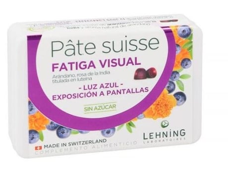 Pate Suisse Fatiga Visual 40 Caramelos Lehning