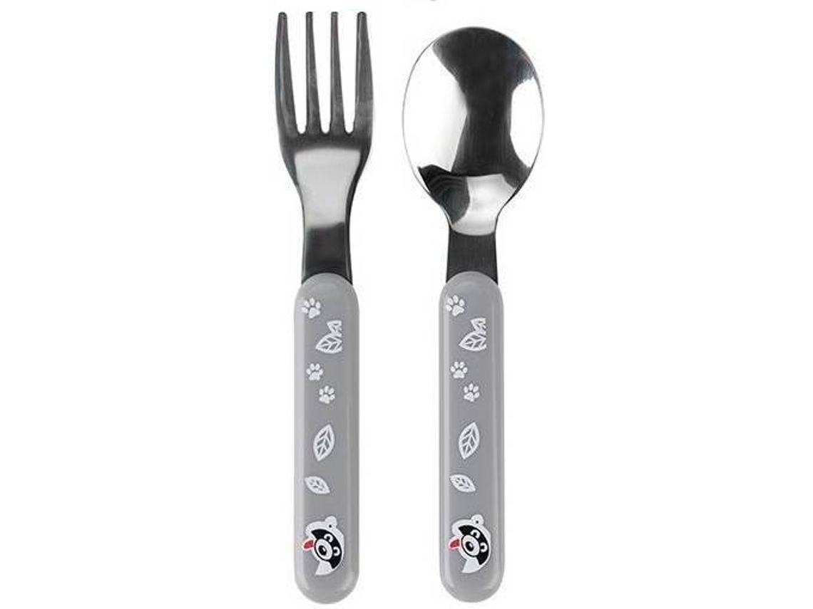 Colher e Garfo BABY ONO Aço Inoxidável