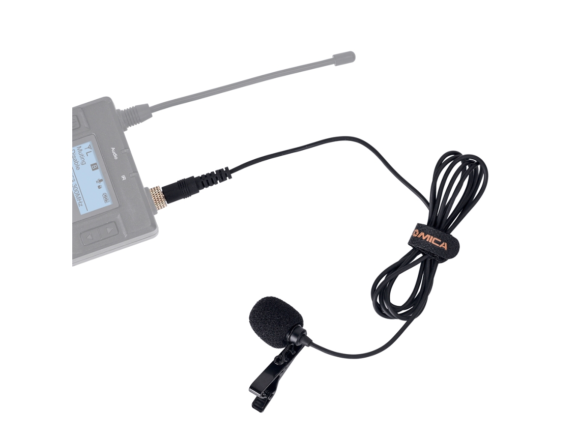 Comica Cvm M o1 3.5mm Omnidirectional Microphone Input Line Cable For Sennheiser Comica Wireless Microphones LAXISCREED