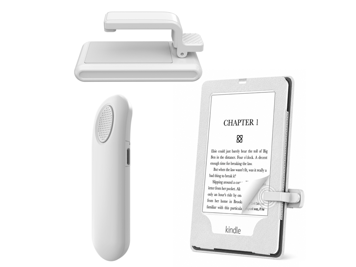 Comando De Controlo Remoto Hibbent Para Kobo Virar Páginas (branco)