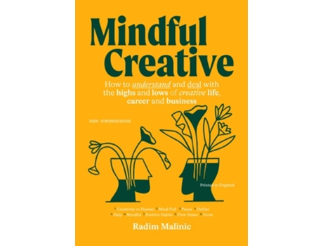 Livro Mindful Creative de Radim Malinic (Inglês)