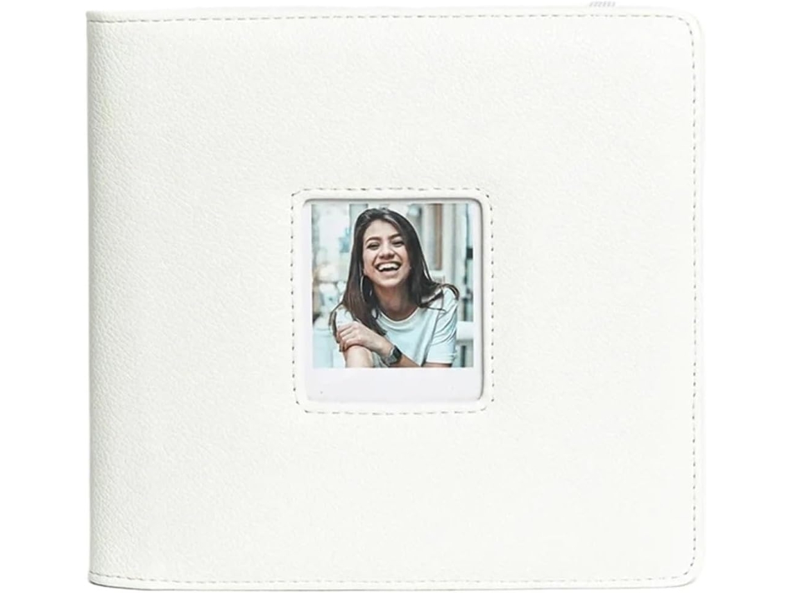 Álbum De Fotos 288 Pochetes Para Couro Pu Compacto - 2 - 6x2 - 1 Bolsas (6x7cm) - Faixa De Janela Para Fotos