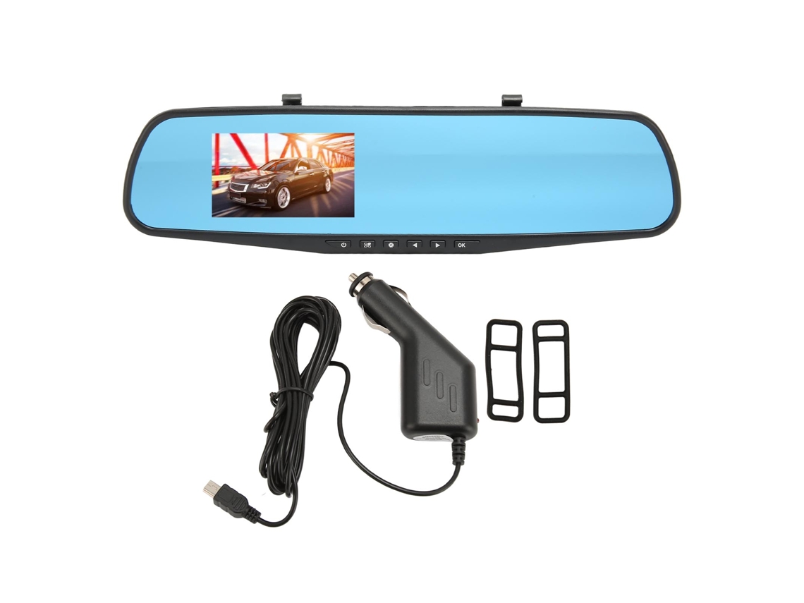 Espelho De Câmera De Backup 3,5 Polegadas 1080p Câmera Frontal Antivibração Espelho Retrovisor Inteligente Para Dirigir Estacionamento De Carro