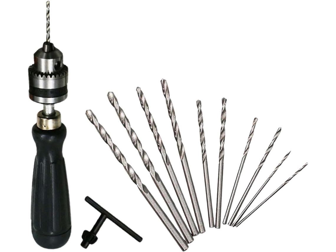 Furadeira Manual Compacta Com Design De Cauda Giratória, Mandril Sem