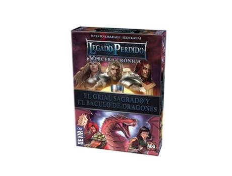 Juego Legado Perdido 3 El Grial Sagrado Y El Báculo De Dragones Devir Devirp22