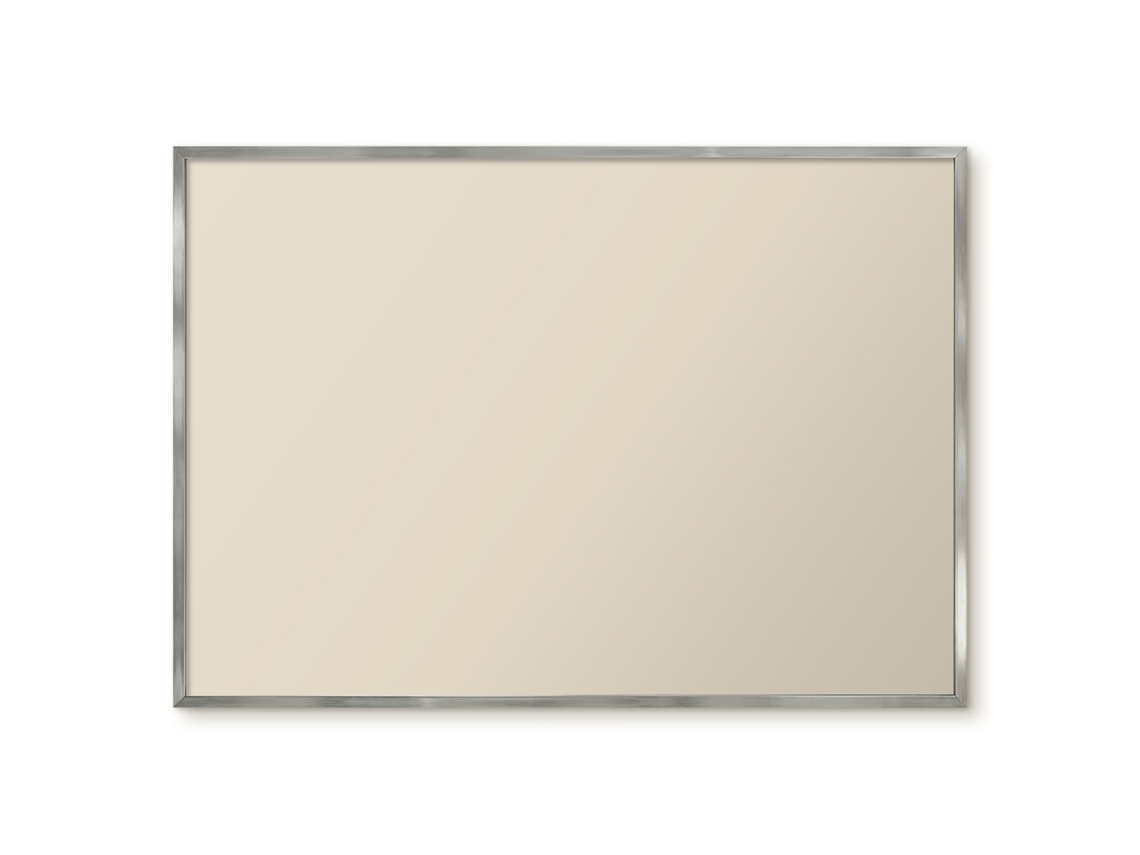 Quadro magnético de parede laranja forte para quarto Espelharte (100x70 cm)