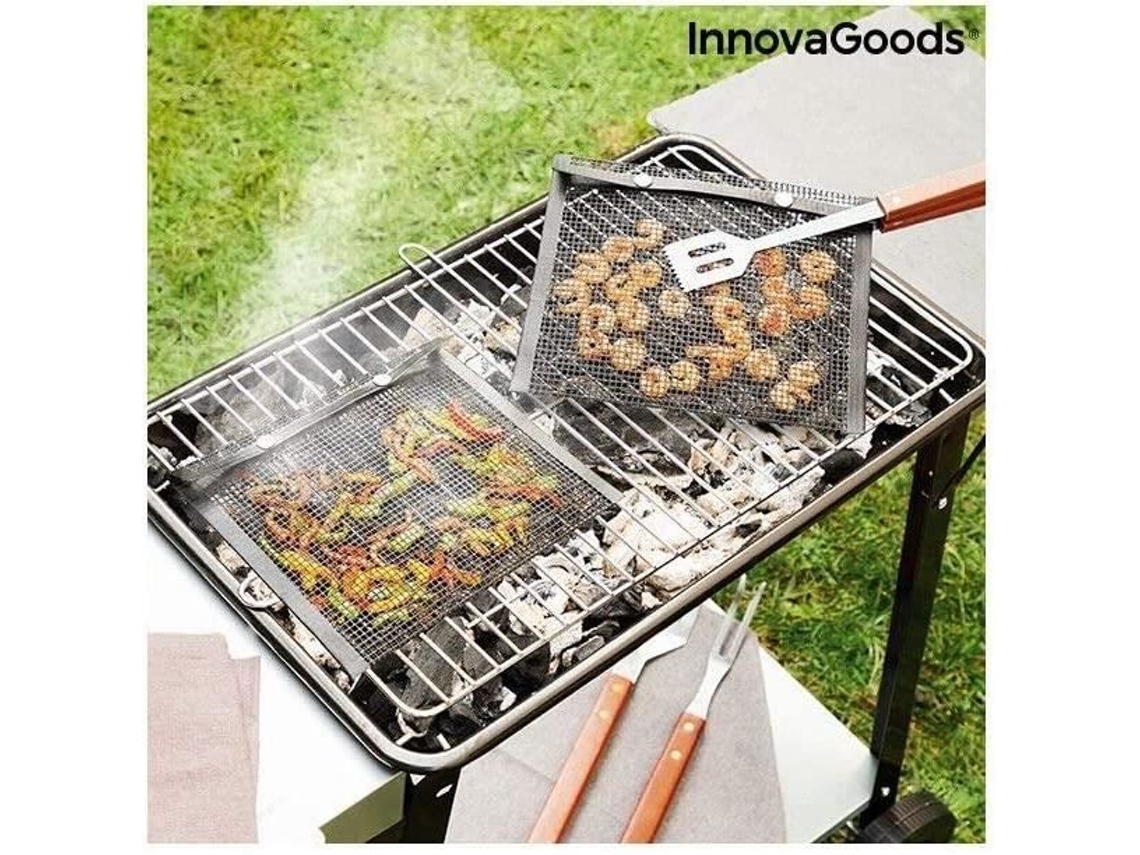 Conjunto De 2 Sacos De Malha Para Churrasqueira Bbqnet825