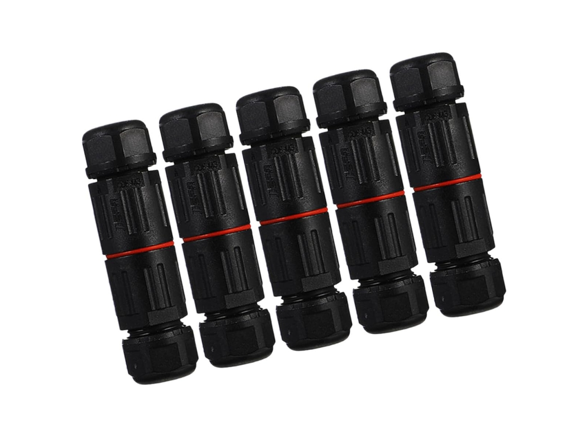 Bobinas De Fio À Prova D'água De 5 Peças Em Nylon Pa Ip68 300v 0,5-2,