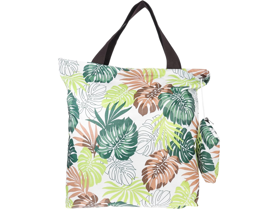 Bolsa de Tecido Oxford com Zíper, Tamanho Médio, Compras Versátil para Mulheres, Portátil, CHABERLU