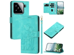 Capa Tulip Phone Cover Slots Para Xiaomi Xiaomi 15 Facpoetd Com Porta-cartões Castanho