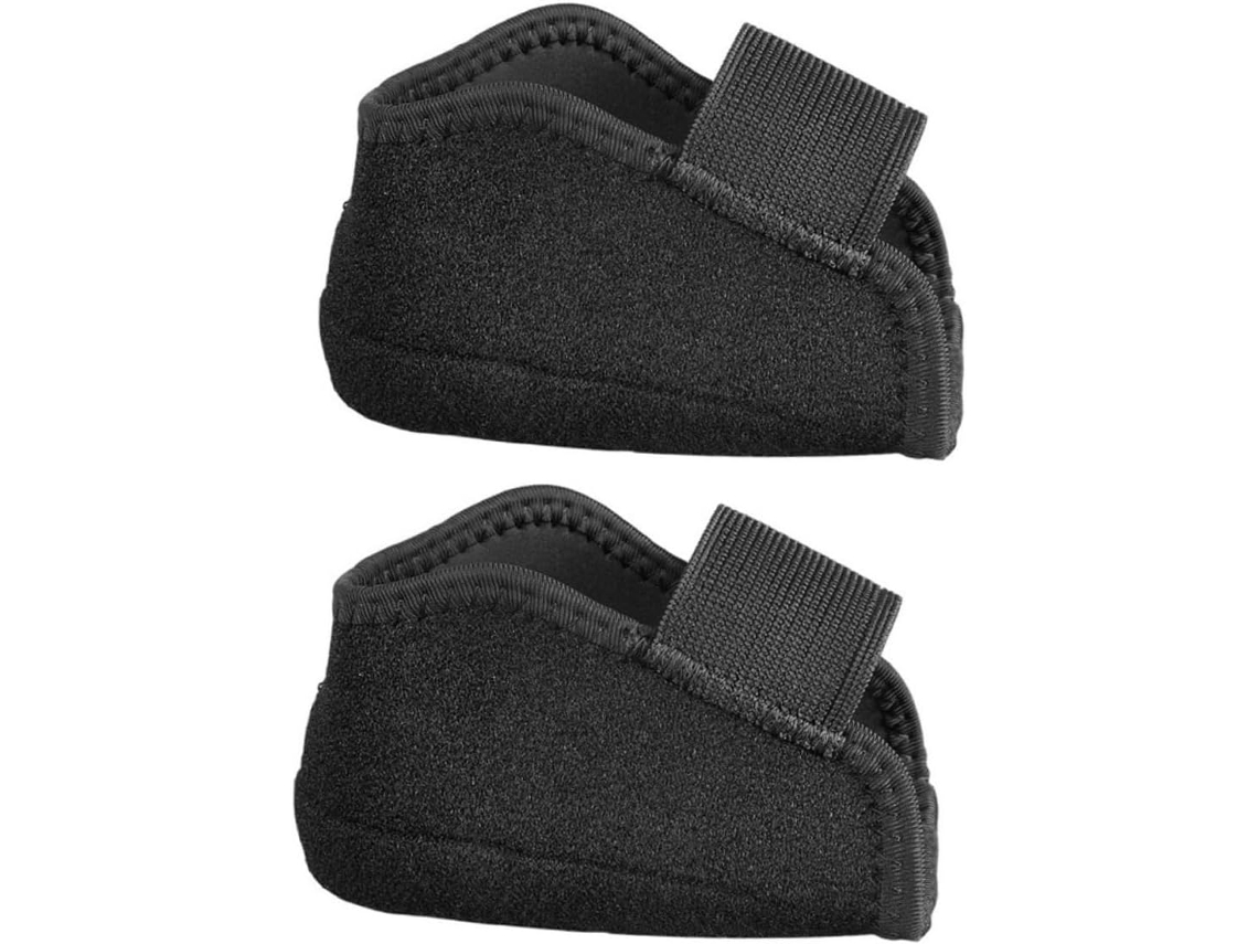 Protetores De Calcanhar Antiderrapantes Tamanho G 41-45 2cm, Reutilizáveis, Com Amortecimento De Impacto, Ajustáveis Com