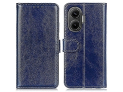 25-26 For Xiaomi Poco F7 5g Case Crazy Horse Texture Pu Leather Phone Stand Cover