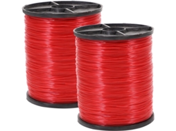 Fio Invisível De Nylon 1mm Para Pendurar Artesanato 2 Rolos