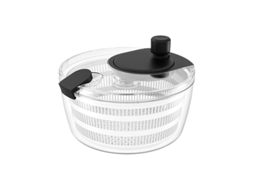 Secador De Salada Manual, Secador De Alimentos Portátil Camada Dupla 4 Litros Transparente