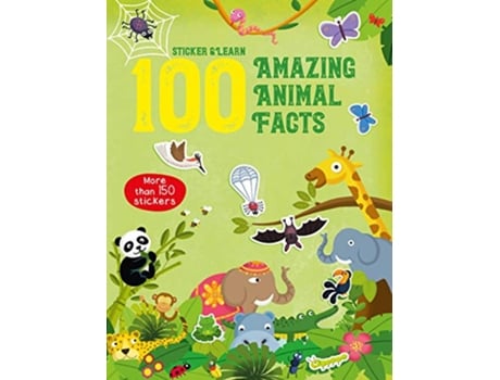 Livro 100 FUN FACT TO STICKERANIMALS de Yoyo (Inglês)