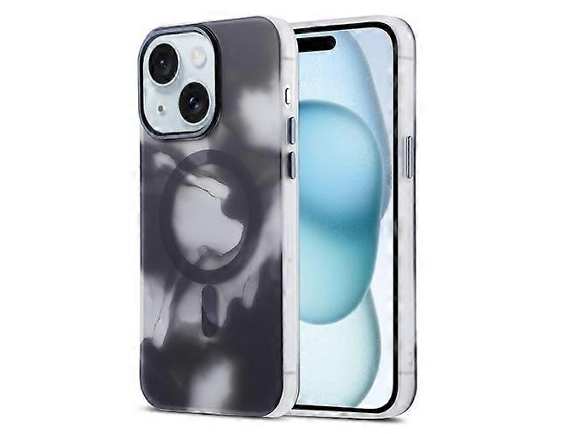 Capa Magsafe Com Tinta Magnética Para Iphone 15