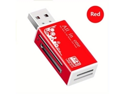 Adaptador De Leitor De Cartão Usb 2.0 4 Em 1 Tadvyyvayotoy