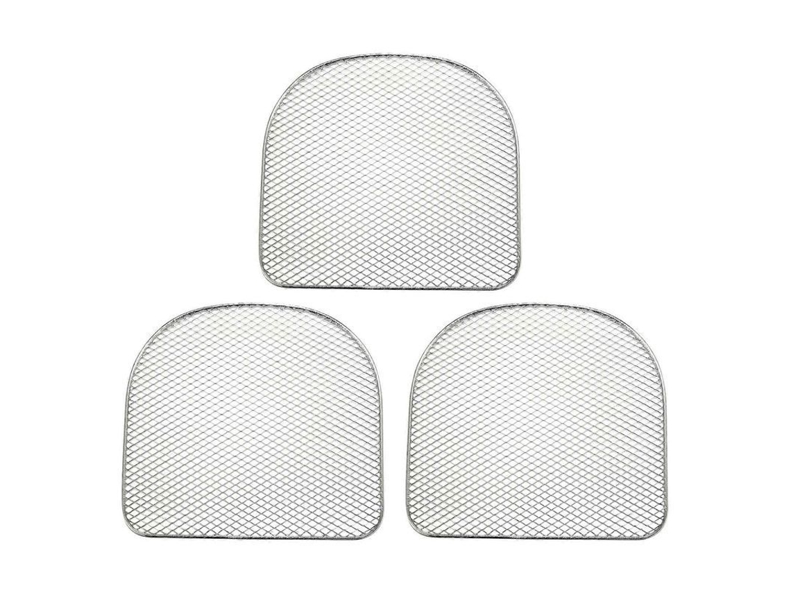 Grelha desidratadora para forno Air Fryer de 6 litros, acessórios para Air Fryer, para frutas e carnes desidratadas, aço inoxidável prateado