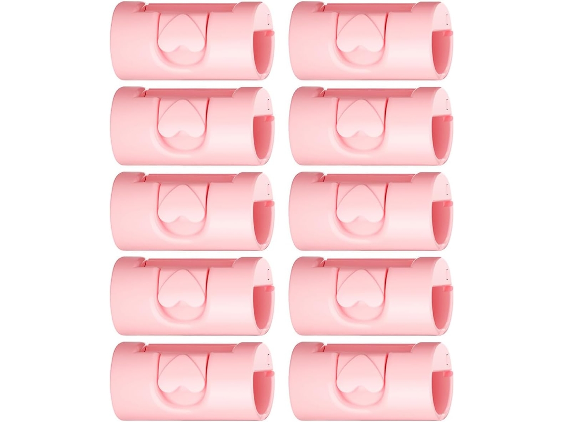 Conjunto de 10 Prendedores Lençol Elástico em Abs com Design Antiderrapante, Resistentes À Pressão e CHABERLU