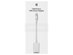 Adaptador APPLE  MD821ZM/A (iPad - Lightning - USB - 1 Porta - Branco)