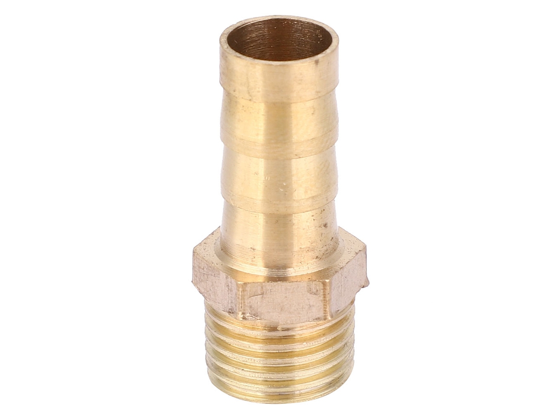 Conector Rosca Macho G1/4 Latão 10mm 5pcs
