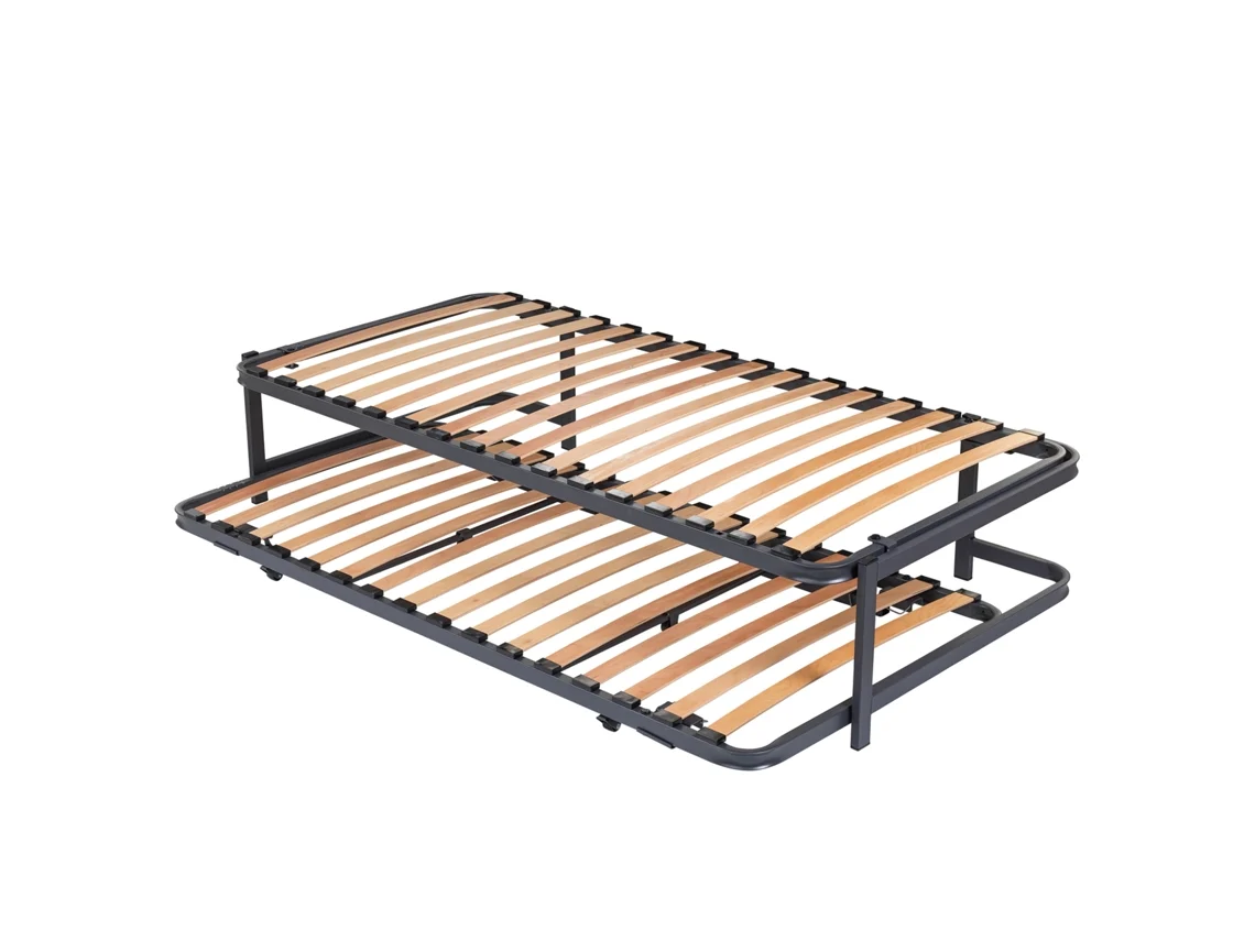 Cama com Gaveta WHAT THE SLEEP High Poupa Espaço (90 x 200 x 42 cm de Altura)