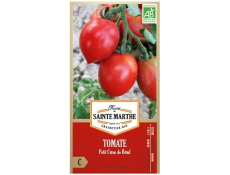 Sementes de Tomate Orgânico Coração de Boi LA FERME DE SAINTE MARTHE