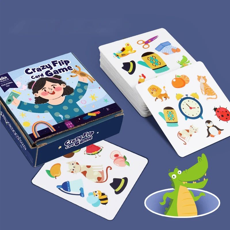Jogo De Cartas Montessori, Treinamento De Memória