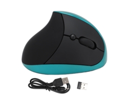 Mouse Vertical ergonômico, sem fio, recarregável, Óptico 2.4g, LAXISCREED