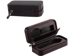 Estojo Portátil Com Zíper Para Relógios, Organizador Para Guardar Relógios, Bolsa De Viagem.