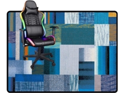 Tapete Protetor Cadeira Piso Resistente Carpete Computador Carpetes, Proteção Sob
