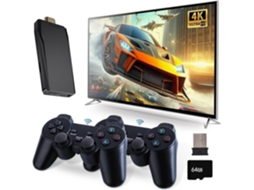 Console de Jogos Retrô, Retrô Sem Fio, Videogame Plug Play para Tv com Mais 20.000 Integrado S, Saída Hdmi 4k, um GOKOCO