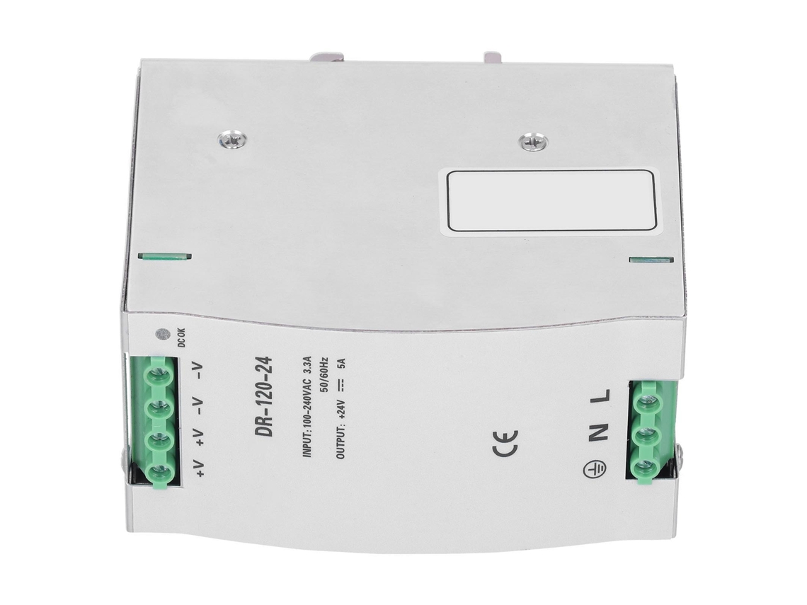 Fonte de alimentação Dinrail 24V 5A 120W S/MARCA