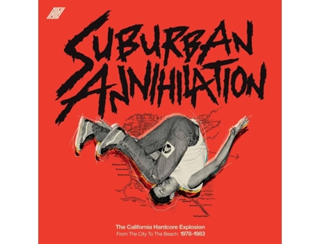 Suburban Annihilation The California Hardcore Explosion From The City To The Beach 1978 1983 Vários Artistas 2lp Vinil Colorido Futurismo