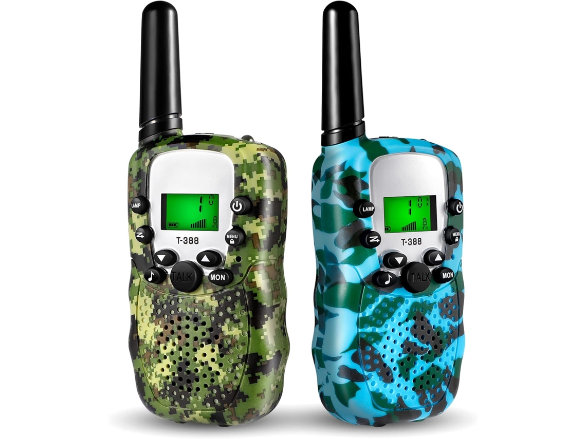 Walkie-talkies para Crianças, Brinquedos Meninos e Meninas dos 3 aos 12 Anos.-aquaforge