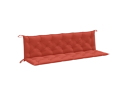 Garden Bench Cushion, Garden Bench Cushions Vidaxl Vermelho Tecido (200 X 50 X 7 Cm)