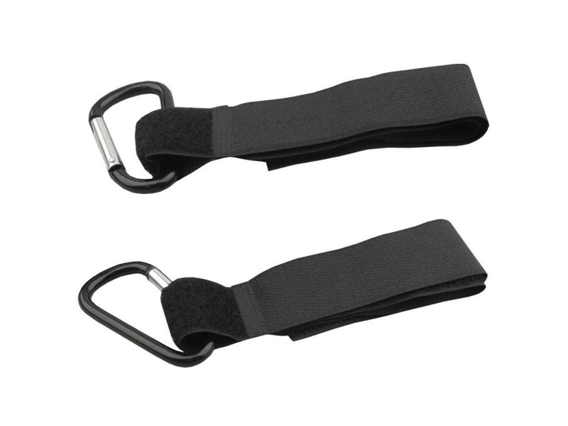 Gancho para Carrinho de Bebê para Bolsas e Sacolas, 2 Peças, Preto AQUAFORGE
