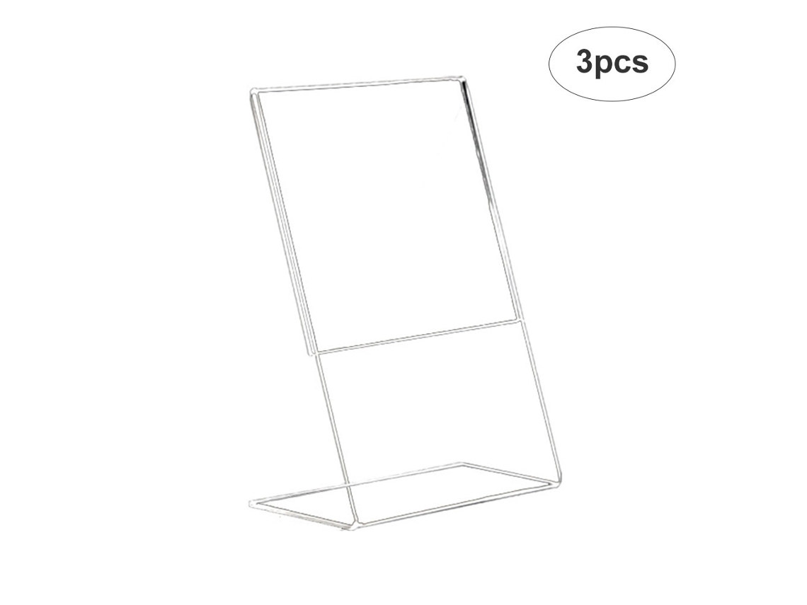 Suporte De Mesa Em Papel E Acrílico Para Apoio