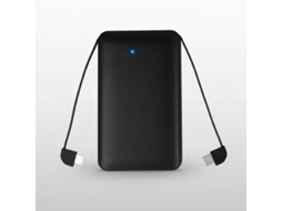 Powerbank 3 em 1 Preto 5.000 Mah LA CASA DE LAS CARCASAS