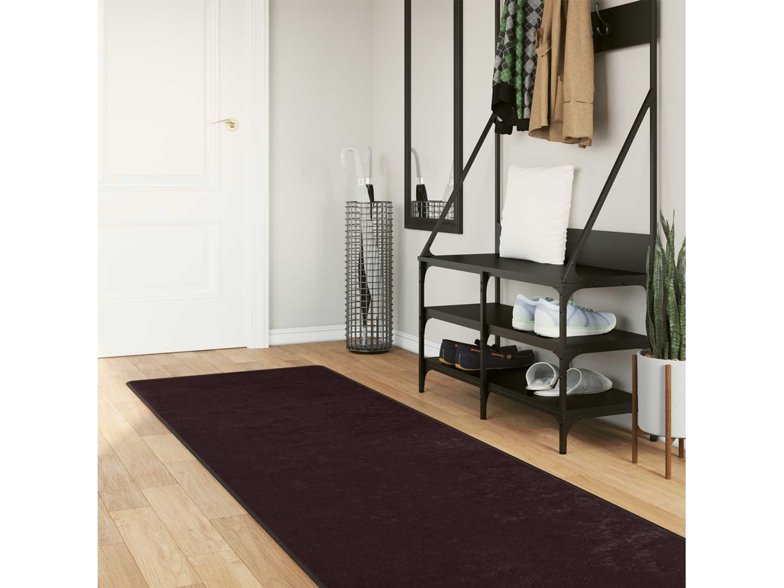 Vidaxl Passadeira Marsa Antracite 80 X 350 Cm Poliéster E Pvc