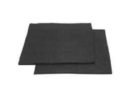 Manta Fibra Carbono Proteção Soldagem. Dissipador Calor Tubagem. Antiescória e Fogo 5x200x300mm.